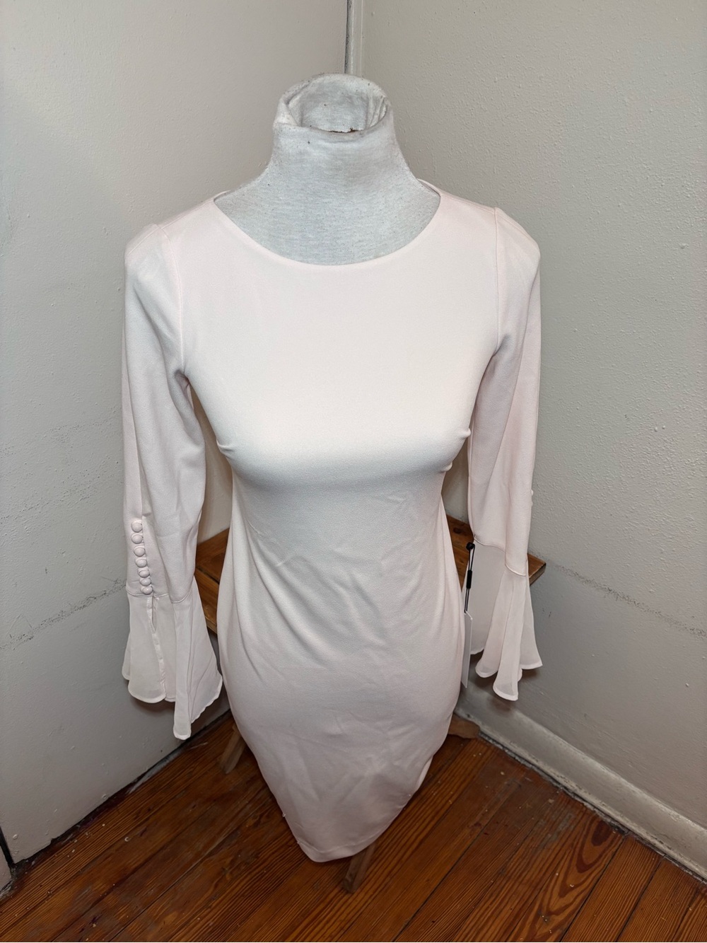 Calvin Klein Long Sleeve Sheath Dress NWT - Picture 2 of 15